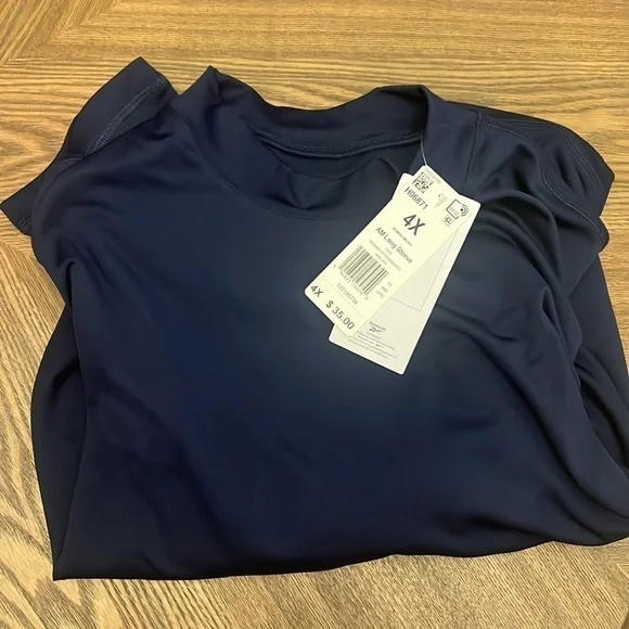 CORE 10 Women's High-Neck Sweat-Wicking Long-Sleeve Shirt-4X - Picture 7 of 10